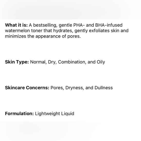 $7❤️🔥 LAST 1! Glow Recipe Watermelon PHA + BHA Pore-Tight Toner Super Mini NEW - Picture 5 of 6